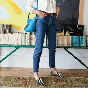 Boden Straight-Leg Women’s Jeans in Classic Blue